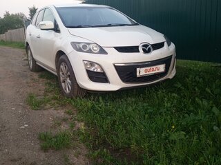 2010 Mazda CX-7 I Рестайлинг, белый, 1000000 рублей, вид 1
