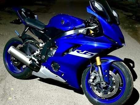 2017 Yamaha YZF-R6, синий, 1250000 рублей, вид 1