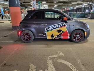 2014 Fiat 500e II, серый, 1170000 рублей, вид 2