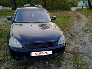 2007 Lada (ВАЗ) Priora I, чёрный, 250000 рублей, вид 1