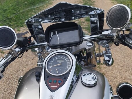 2009 Kawasaki VN900 Vulcan, белый, 750000 рублей, вид 5