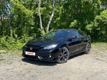 2019 Honda Civic X, чёрный, 1650000 рублей, вид 1