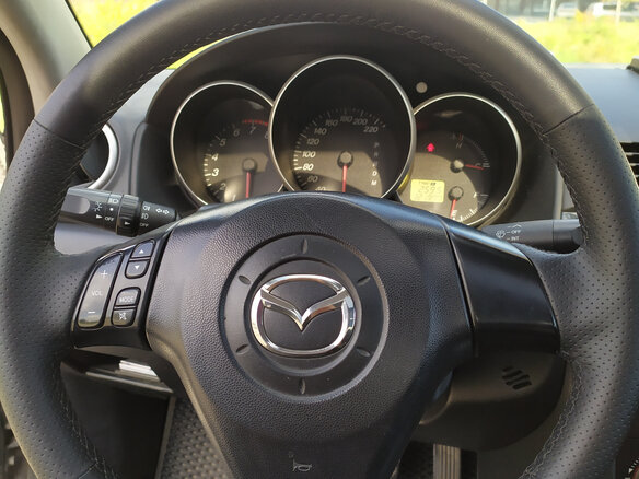 2005 Mazda 3 I (BK), серый, 355000 рублей - вид 5