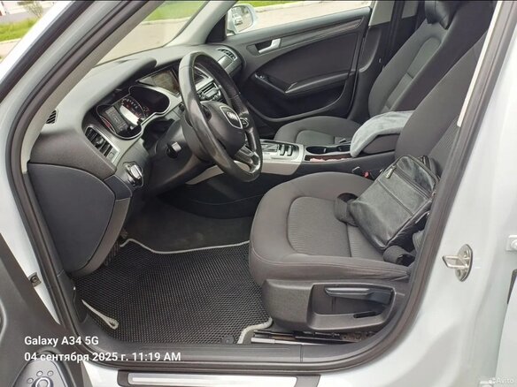 2013 Audi A4 IV (B8) Рестайлинг, белый, 1350000 рублей - вид 10