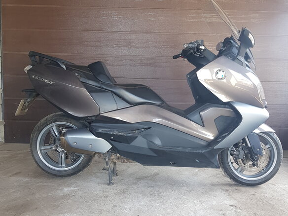 2014 BMW C 650 GT, коричневый, 500000 рублей - вид 4