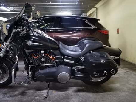 2013 Harley-Davidson Fat Bob, чёрный, 850000 рублей, вид 2