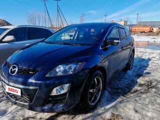 2011 Mazda CX-7 I Рестайлинг, синий, 1050000 рублей, вид 3