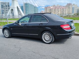 2008 Mercedes-Benz C-Класс 200 III (W204), чёрный, 1000000 рублей, вид 5
