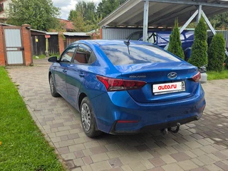 2017 Hyundai Solaris II, синий, 1050000 рублей, вид 4