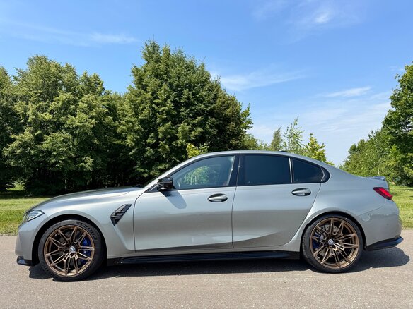 2022 BMW M3 Competition Package VI (G80), серый, 11990000 рублей - вид 23