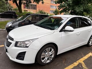 2014 Chevrolet Cruze I Рестайлинг, белый, 880000 рублей, вид 2