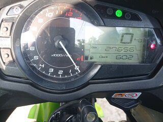 2011 Kawasaki Z 1000SX, зелёный, 820000 рублей, вид 5