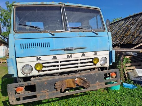 1987 КамАЗ 5511, синий, 750000 рублей, вид 1