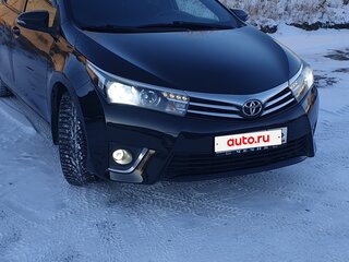 2014 Toyota Corolla XI (E160, E170, E180), чёрный, 1455000 рублей, вид 1