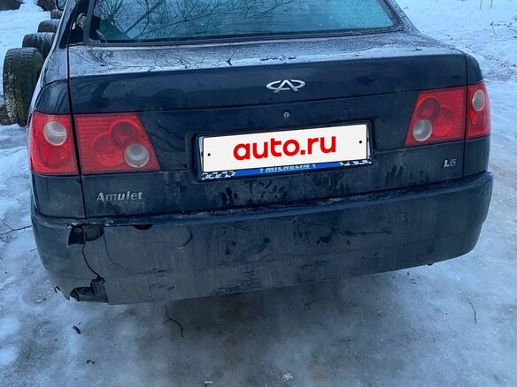 2006 Chery Amulet (A15) I, чёрный, 60000 рублей - вид 1