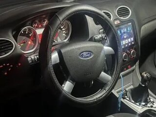 2008 Ford Focus II Рестайлинг, чёрный, 410000 рублей, вид 3
