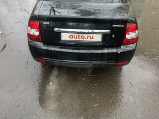 2008 Lada (ВАЗ) Priora I, чёрный, 350000 рублей, вид 3