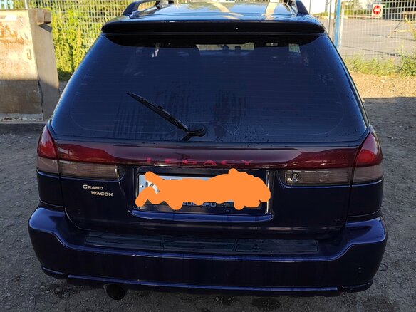 1996 Subaru Legacy II, синий, 360000 рублей - вид 5