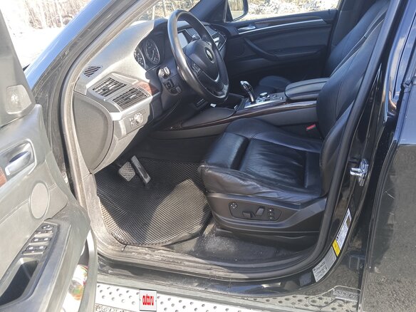2008 BMW X6 35i 6-speed I (E71), чёрный, 1600000 рублей - вид 8