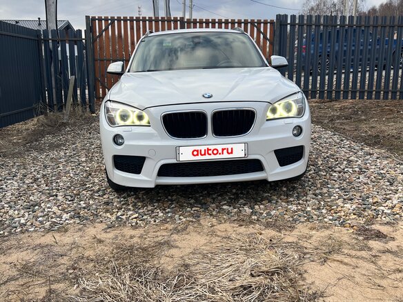 2014 BMW X1 20i I (E84) Рестайлинг, белый, 1650000 рублей - вид 8