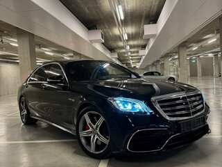 2014 Mercedes-Benz S-Класс AMG 63 AMG Long III (W222, C217), чёрный, 4500000 рублей, вид 1
