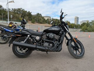 2017 Harley-Davidson Street 750, чёрный, 645000 рублей, вид 3