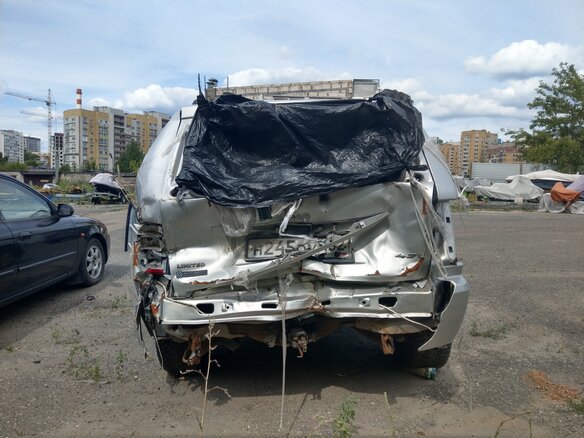 2005 Jeep Grand Cherokee III (WK), серый, 400000 рублей - вид 1