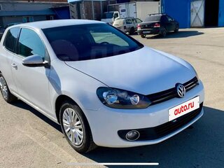 2011 Volkswagen Golf VI, белый, 835000 рублей, вид 2