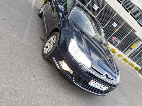 2009 Citroen C5 II, синий, 850000 рублей - вид 15