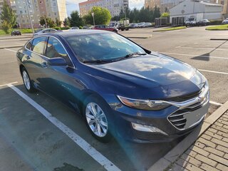 2019 Chevrolet Malibu IX Рестайлинг, синий, 1300000 рублей, вид 4