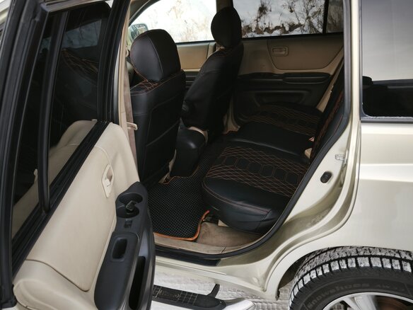 2001 Toyota Highlander I (XU20), золотистый, 1050000 рублей - вид 17
