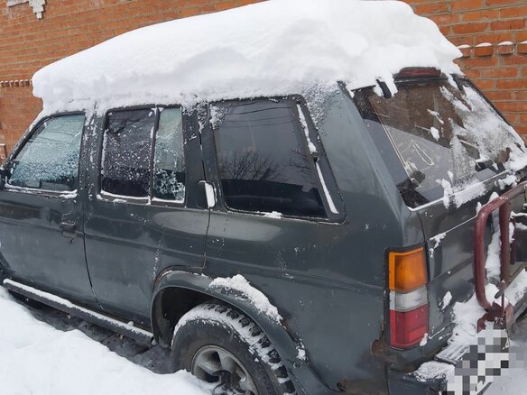 1994 Nissan Pathfinder I, чёрный - вид 2