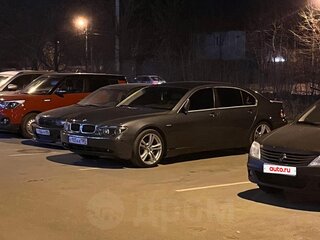 2002 BMW 7 серии Long 745Li IV (E65/E66), серебристый, 549000 рублей, вид 4