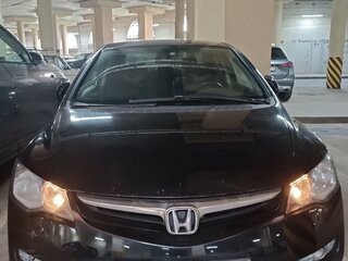 2007 Honda Civic VIII, чёрный, 825000 рублей, вид 5