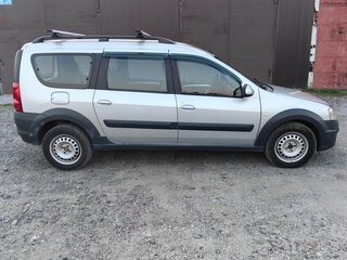 2015 Lada (ВАЗ) Largus Cross I, серебристый, 600000 рублей, вид 3