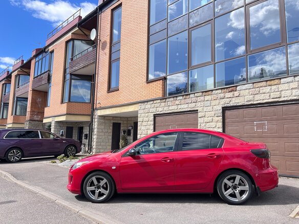 2013 Mazda 3 II (BL) Рестайлинг, красный, 698000 рублей - вид 8