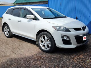 2010 Mazda CX-7 I Рестайлинг, белый, 670000 рублей, вид 1