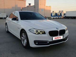2014 BMW 5 серии 528i xDrive VI (F10/F11/F07) Рестайлинг, белый, 1800000 рублей, вид 4