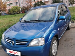2007 Renault Logan I, синий, 400000 рублей, вид 2