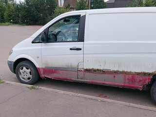 2003 Mercedes-Benz Vito II (W639), белый, 320000 рублей, вид 5