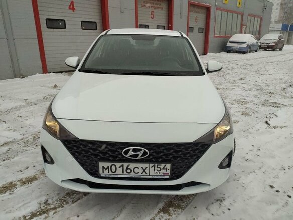 2020 Hyundai Solaris II Рестайлинг, белый - вид 14