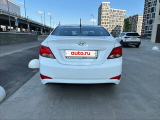 2016 Hyundai Solaris I Рестайлинг, белый, 740000 рублей, вид 5