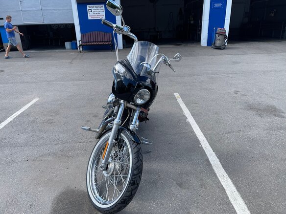 2004 Harley-Davidson Sportster 883, чёрный - вид 1