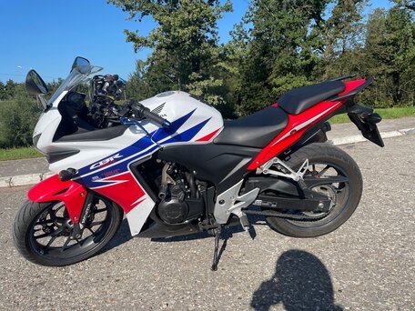2015 Honda CBR 400R, белый, 380000 рублей, вид 2