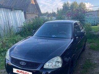 2009 Lada (ВАЗ) Priora I, чёрный, 190009 рублей, вид 1