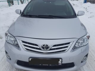 2011 Toyota Corolla X (E140, E150) Рестайлинг, серебристый, 1239000 рублей, вид 3