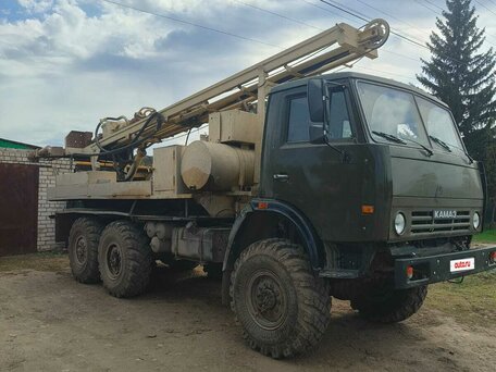 1986 КамАЗ Буровая установка, зелёный, 3150000 рублей, вид 2