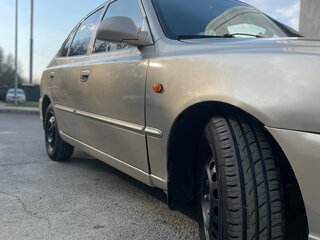 2007 Hyundai Accent ТагАЗ II, бежевый, 420000 рублей, вид 1