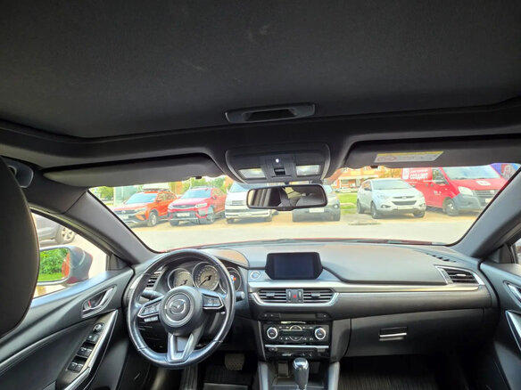 2018 Mazda 6 III (GJ) Рестайлинг, красный, 1550000 рублей - вид 6