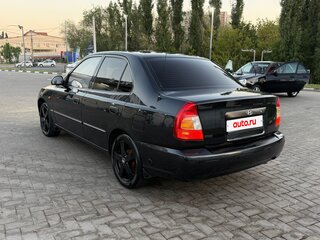 2011 Hyundai Accent ТагАЗ II, чёрный, 610000 рублей, вид 5
